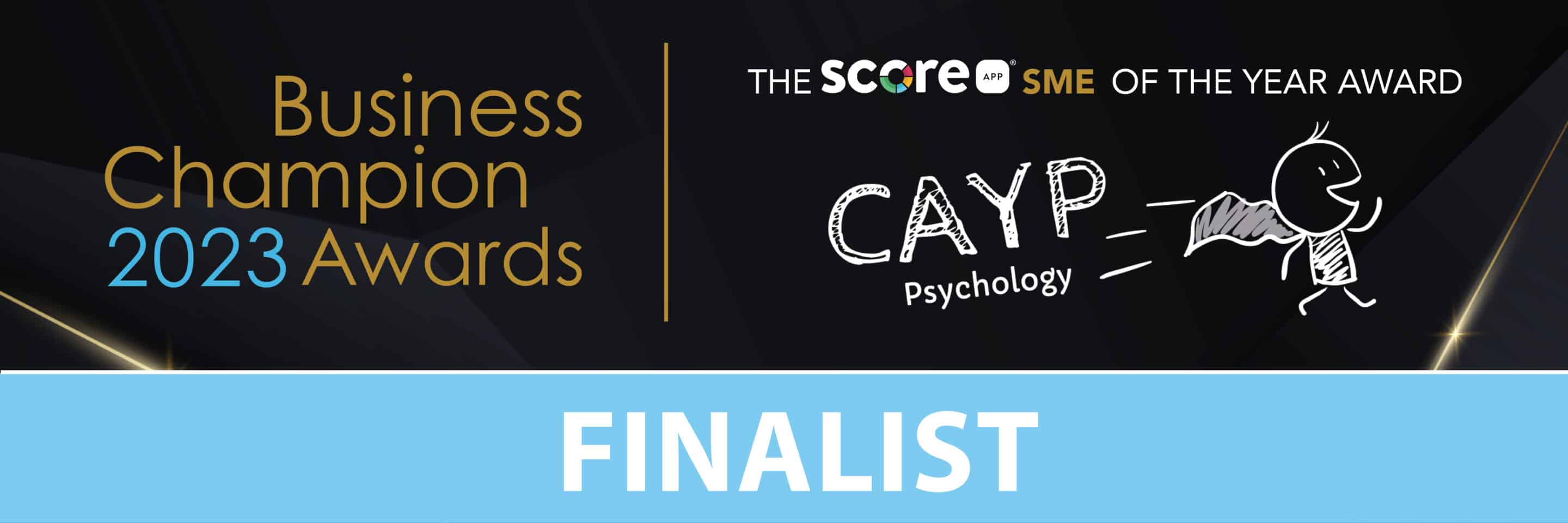 CAYP Psychology Business of the Year Award Business Championship Awards 2023